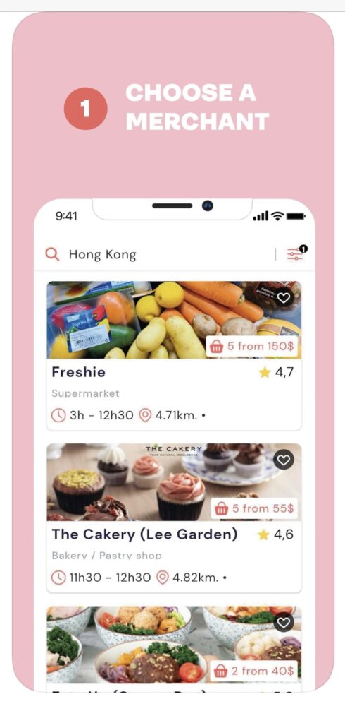 Food waste apps hong kong